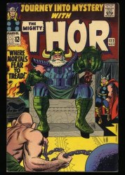 Cover Scan: Journey Into Mystery #122 FN+ 6.5 Thor Odin Appearance! Jack Kirby! - Item ID #352033