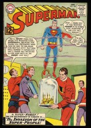 Cover Scan: Superman #158 FN- 5.5 1st Appearance Flamebird and Nightwing! - Item ID #352038