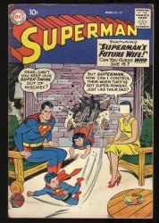 Cover Scan: Superman #131 VG- 3.5 Mr. Mxyzptlk! Lois Lane! Swan/Kaye Cover - Item ID #353084