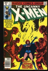 Cover Scan: X-Men #134 VF+ 8.5 Newsstand Variant 1st Dark Phoenix! Hellfire Club! - Item ID #353111