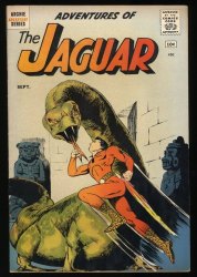 Cover Scan: Adventures of the Jaguar (1961) #1 FN/VF 7.0 Origin 1st Appearance Jaguar!  - Item ID #353137
