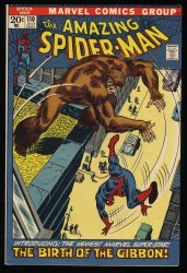 Cover Scan: Amazing Spider-Man #110 VF- 7.5 1st Appearance Gibbon! - Item ID #353185