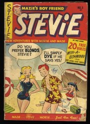 Cover Scan: Stevie #3 GD+ 2.5 Guest of the West! Star Subjects from Hollywood! - Item ID #353192