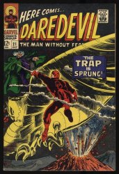 Cover Scan: Daredevil #21 FN/VF 7.0 Owl! The Trap is Sprung! 1966! - Item ID #353204