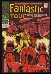 Cover Scan: Fantastic Four #81 VF- 7.5 Wizard Appearance! Jack Kirby Cover Art! - Item ID #353205