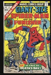Cover Scan: Giant-Size Spider-Man #4 VF+ 8.5 3rd Punisher! 1st Moses Magnum! - Item ID #353232
