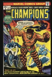 Cover Scan: Champions (1975) #1 VF/NM 9.0 Ghost Rider Black Widow Hercules! - Item ID #353233