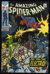 Cover Scan: Amazing Spider-Man #82 VF- 7.5 Electro Appearance! - Item ID #354014