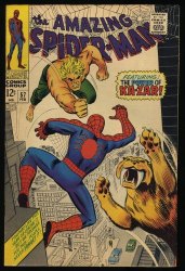 Cover Scan: Amazing Spider-Man #57 FN/VF 7.0 Ka-Zar Appearance! Romita Cover! - Item ID #354045