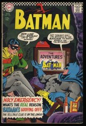 Cover Scan: Batman #183 VG+ 4.5 2nd Appearance Poison Ivy! - Item ID #354291