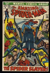Cover Scan: Amazing Spider-Man #105 NM- 9.2 Spider Slayer! 1972 - Item ID #354306