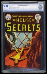 Cover Scan: House Of Secrets #117 CBCS VF/NM 9.0 Off White to White - Item ID #355971