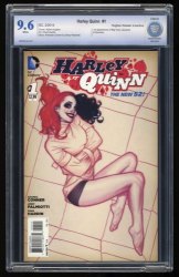 Cover Scan: Harley Quinn (2014) #1 CBCS NM+ 9.6 Adam Hughes Retailer Incentive Variant - Item ID #355995