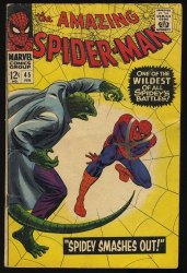 Cover Scan: Amazing Spider-Man #45 VG 4.0 3rd Lizard Appearance! Stan Lee! - Item ID #356470