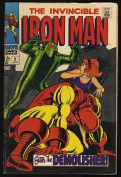 Cover Scan: Iron Man #2 VG+ 4.5 1st Appearance Demolisher! 1st Janice Cord! - Item ID #356474