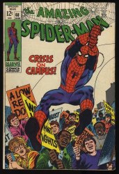 Cover Scan: Amazing Spider-Man #68 FN 6.0 Kingpin Appearance! Romita! - Item ID #356479