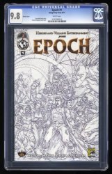 Cover Scan: Epoch (2011) #1 CGC NM/M 9.8 White Pages Sketch Cover Variant - Item ID #357984