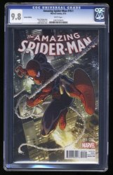 Cover Scan: Amazing Spider-Man (2014) #19.1 CGC NM/M 9.8 White Pages Ponsor Variant - Item ID #358000