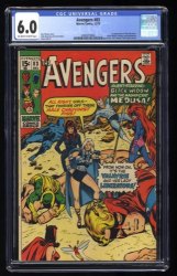 Cover Scan: Avengers #83 CGC FN 6.0 1st Appearance Valkyrie! Lady Liberators! - Item ID #358107