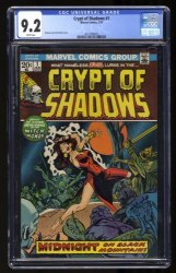 Cover Scan: Crypt of Shadows (1973) #1 CGC NM- 9.2 White Pages - Item ID #358128