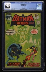 Cover Scan: Batman #232 CGC FN+ 6.5 1st Appearance Ra's al Ghul! Neal Adams Cover! - Item ID #358408