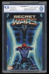 Cover Scan: Secret Wars (2015) #1 CBCS NM/M 9.8 McGuinness Stan Lee Color Variant - Item ID #358424