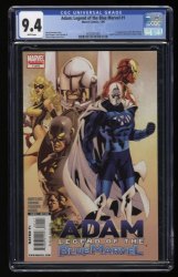 Cover Scan: Adam Legend of the Blue Marvel #1 CGC NM 9.4 1st Anti-Man + Blue Marvel! - Item ID #358434