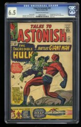 Cover Scan: Tales To Astonish #59 CGC FN+ 6.5 Giant-Man Vs. Incredible Hulk! - Item ID #358477