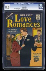 Cover Scan: Love Romances #65 CGC VF+ 8.5 Off White Vince Colletta Cover! - Item ID #358478