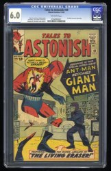 Cover Scan: Tales To Astonish #49 CGC FN 6.0 Off White Ant-Man becomes Giant Man!!! - Item ID #358485