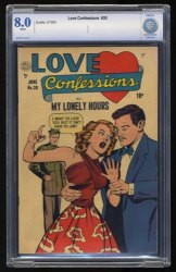 Cover Scan: Love Confessions #30 CBCS VF 8.0 White Pages - Item ID #358738