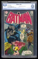 Cover Scan: Batman #222 CBCS VF 8.0 White Pages Beatles Cover! Neal Adams Art!! - Item ID #358769