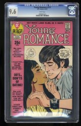 Cover Scan: Young Romance #171 CGC NM+ 9.6 White Pages Highest Graded Copy on the Census! - Item ID #358784