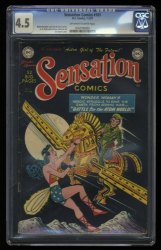 Cover Scan: Sensation Comics #101 CGC VG+ 4.5 Off White to White - Item ID #359079