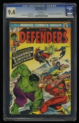 Cover Scan: Defenders #13 CGC NM 9.4 White Pages 1st Appearance Nebulon! - Item ID #359087