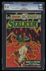Cover Scan: Stalker #4 CGC NM/M 9.8 White Pages - Item ID #359403