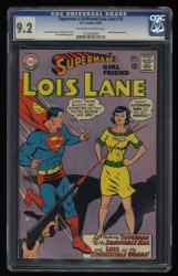 Cover Scan: Superman's Girl Friend, Lois Lane #78 CGC NM- 9.2 Off White to White - Item ID #359409