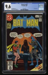 Cover Scan: Batman #330 CGC NM+ 9.6 White Pages Talia! - Item ID #359444