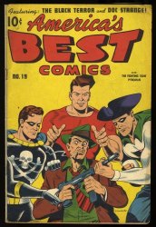 Cover Scan: America's Best Comics #19 GD/VG 3.0 Doc Strange! Fighting Yank! Black Terror! - Item ID #359736