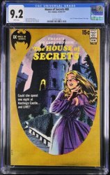 Cover Scan: House Of Secrets #89 CGC NM- 9.2 White Pages Gothic Castle/Maiden Cover! - Item ID #359793