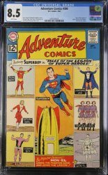 Cover Scan: Adventure Comics #300 CGC VF+ 8.5 White Pages Legion of Super-Heroes Begins! - Item ID #359800