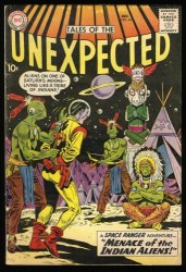Cover Scan: Tales Of The Unexpected #44 VG+ 4.5 Jim Mooney! Dillin/Moldoff Cover - Item ID #359821