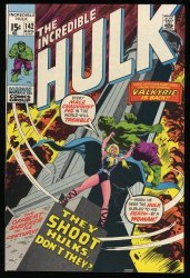 Cover Scan: Incredible Hulk #142 VF+ 8.5 1st New Valkyrie! Herb Trimpe Art! - Item ID #360113
