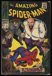 Cover Scan: Amazing Spider-Man #51 VG+ 4.5 2nd Appearance Kingpin! - Item ID #360806