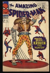 Cover Scan: Amazing Spider-Man #47 FN+ 6.5 Kraven the Hunter Appearance! - Item ID #360814