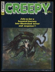 Cover Scan: Creepy #16 FN+ 6.5 Frank Frazetta Cover Art! Horror Stories! - Item ID #361196