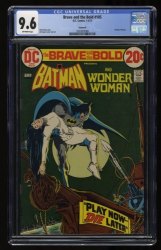 Cover Scan: Brave And The Bold #105 CGC NM+ 9.6 Off White Savannah Batman Wonder Woman! - Item ID #362585