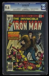 Cover Scan: Iron Man #101 CGC NM+ 9.6 White Pages - Item ID #362658