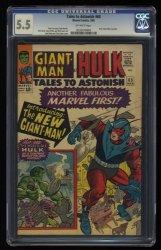 Cover Scan: Tales To Astonish #65 CGC FN- 5.5 Off White Giant-Man & Hulk Appearances! - Item ID #362660