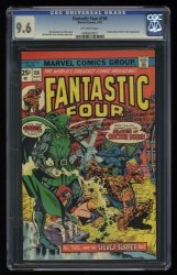 Cover Scan: Fantastic Four #156 CGC NM+ 9.6 Off White Doctor Doom Silver Surfer! - Item ID #362679